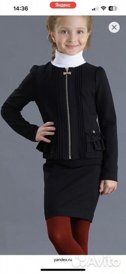 Жакет школьный Маленькая Леди