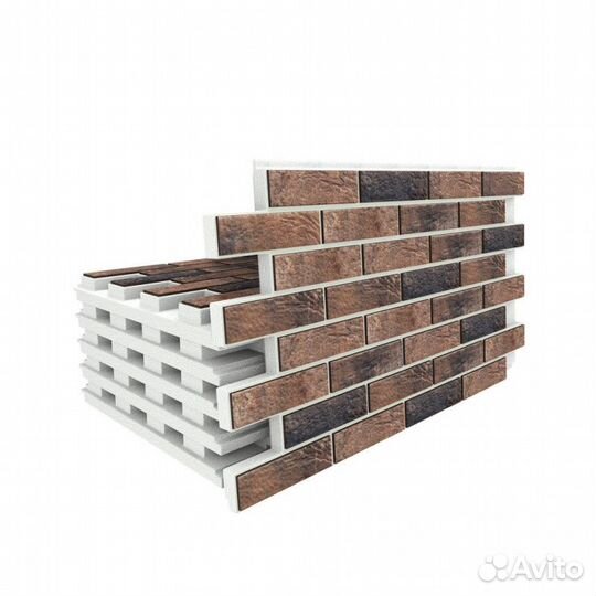 Термопанель фасадная клинкерная Loft Brick Cardamo