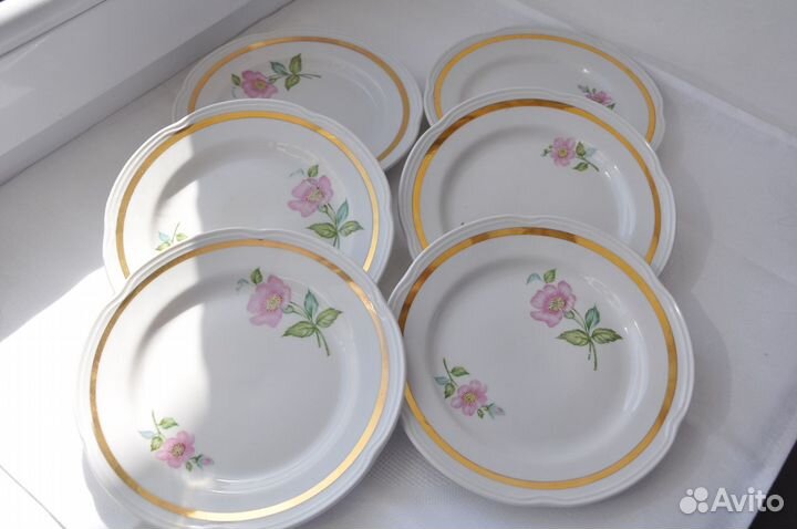 Тарелки десертные, пирожковые СССР, Китай