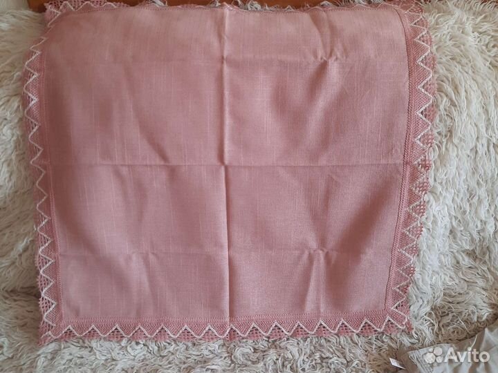 Старинная скатерть.Франция.Винтаж. 83*80.х/б