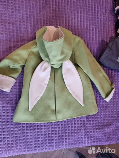 Пальто для девочки 116