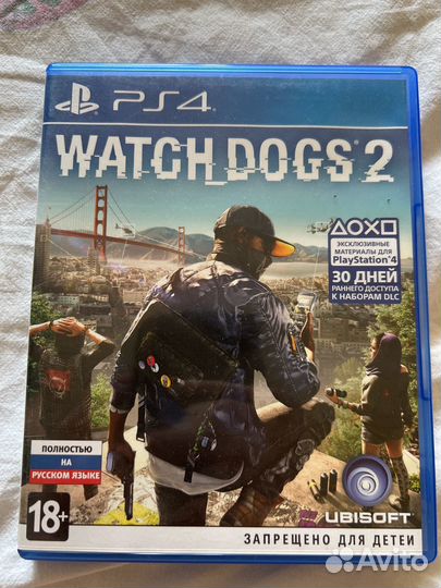Игры на ps4 Watch Dogs 2 deluxe Edition