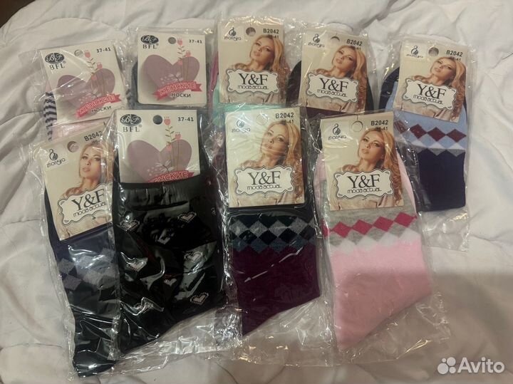 Носки женские высокие 36-41