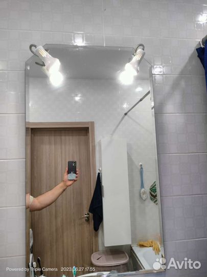 Зеркало с подсветкой для ванной