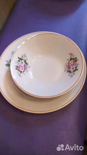 Супница, тарелки СССР Далеко