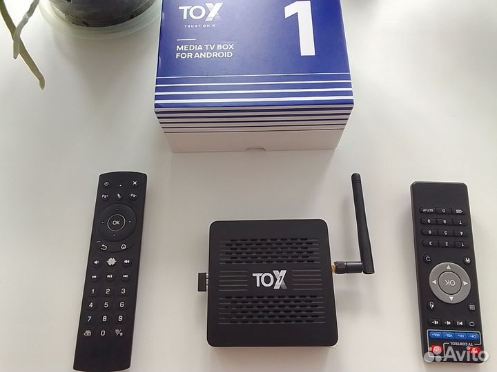 Smart tv андроид приставка + умный пульт для игр