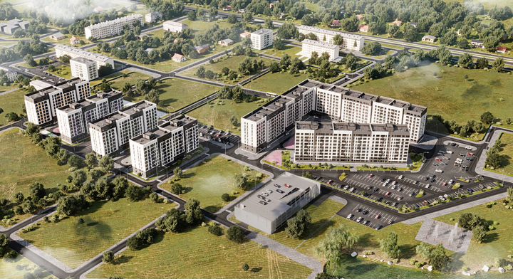 1-к. квартира, 46,4 м², 6/9 эт.