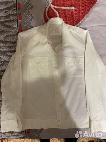 Рубашка парадная вмф 44-46р