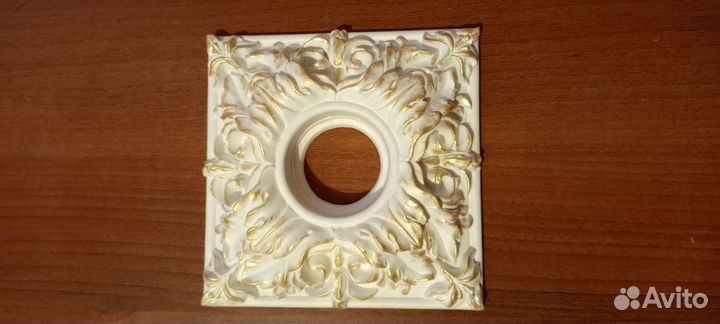 Гипсовый светильник