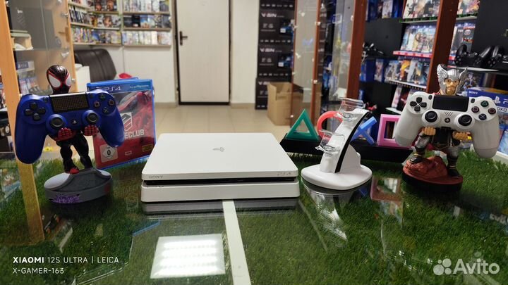 PS4 Slim/2 Геймпада/50+ Игр /Док Станция