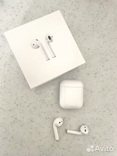 Беспроводные наушники apple airpods 2