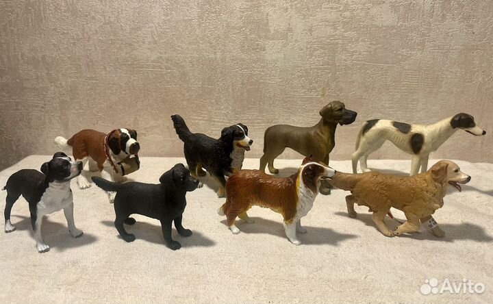 Собаки Papo Bullyland Schleich Collecta