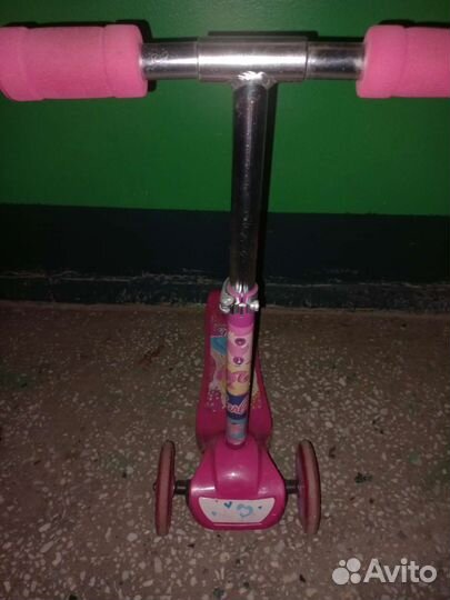 Самокат детский трехколесный бу