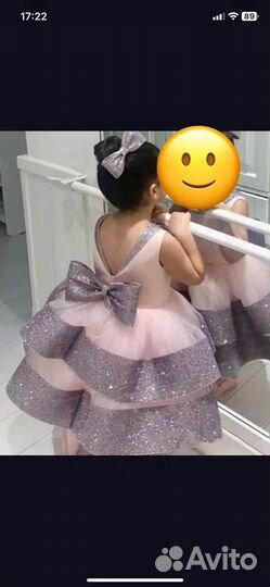 Платье для девочки140