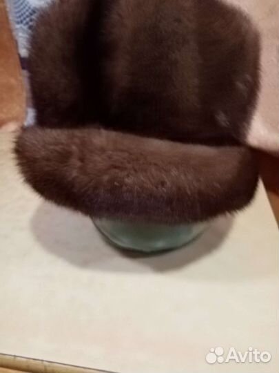 Шапка норковая женская