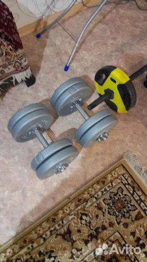 Гантели разборные по 12,5 кг