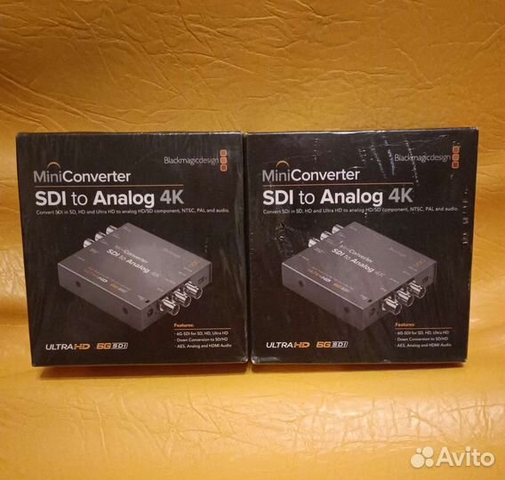 Blackmagic Mini Converter SDI to Analog 4K