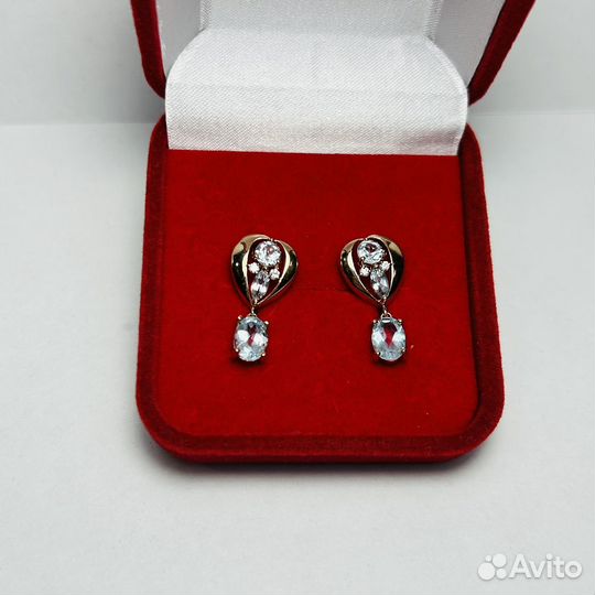 Золотые серьги