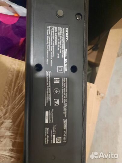 Саундбар sony HT-S350