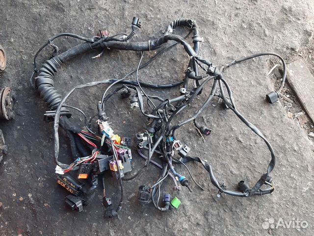 Проводка моторная коса Ауди A6 C5 2.4i A4 B6 BDV