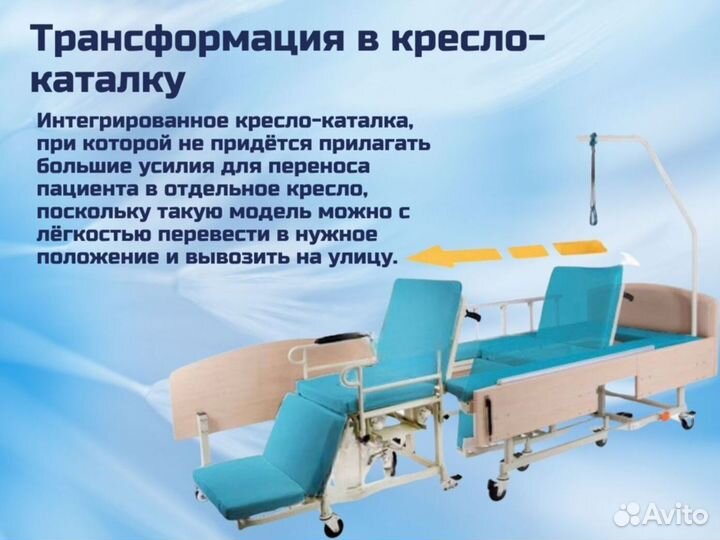 Медицинская кровать для инвалидов