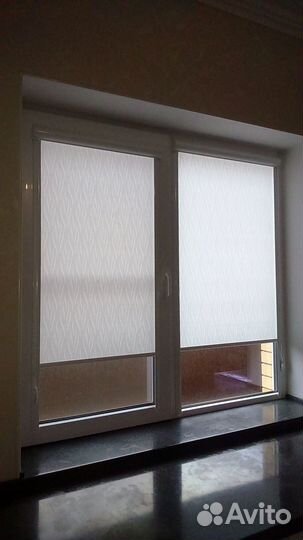 Рулонные шторы с установкой