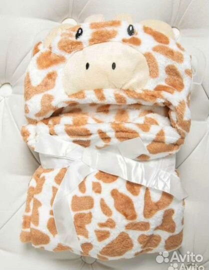 Полотенце Плед Новый Плюшевый Желтый Утёнок