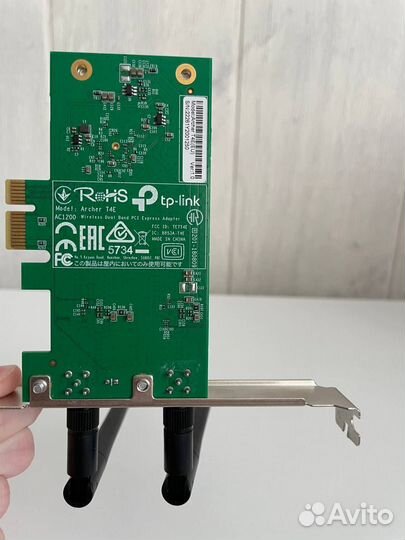 Wifi адаптер tplink Archer T4E PCI express