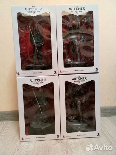 The Witcher 3 - Imlerith and Vesemir Figure