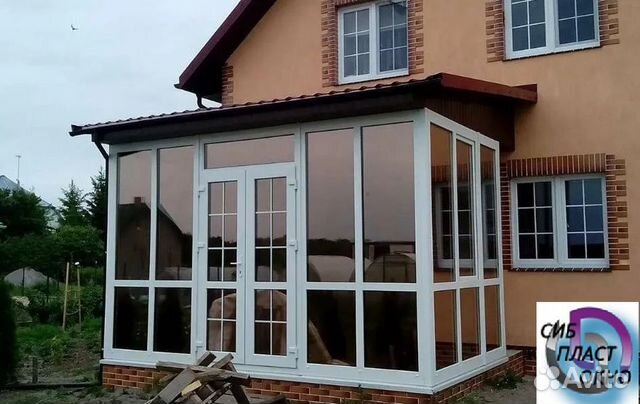 Веранда из профиля пвх 2000*3500