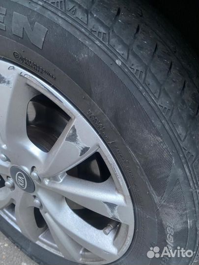 Колеса на kia rio летняя резина с дисками