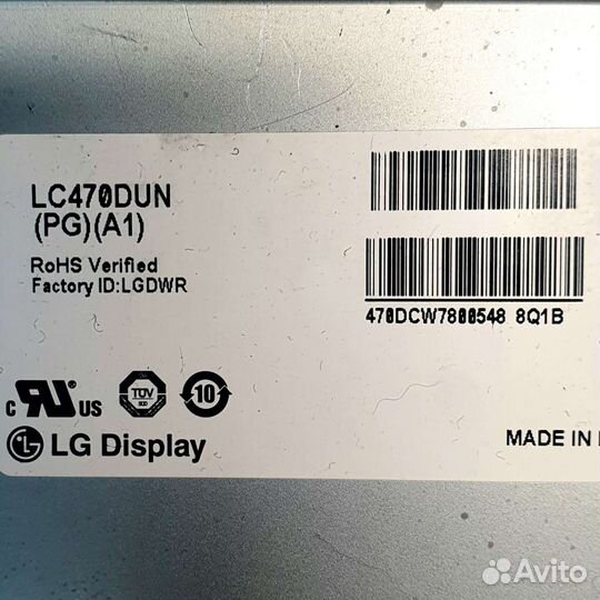 Main 715G6165-M02-000-005N (WK:1343) TPN14.1E LA