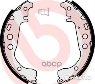 Колодки тормозные барабанные зад toyota