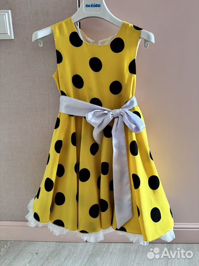 Нарядные платья для девочки 4-6 лет
