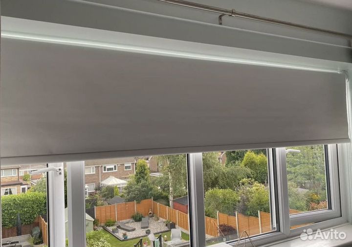 Рулонные шторы с электроприводом