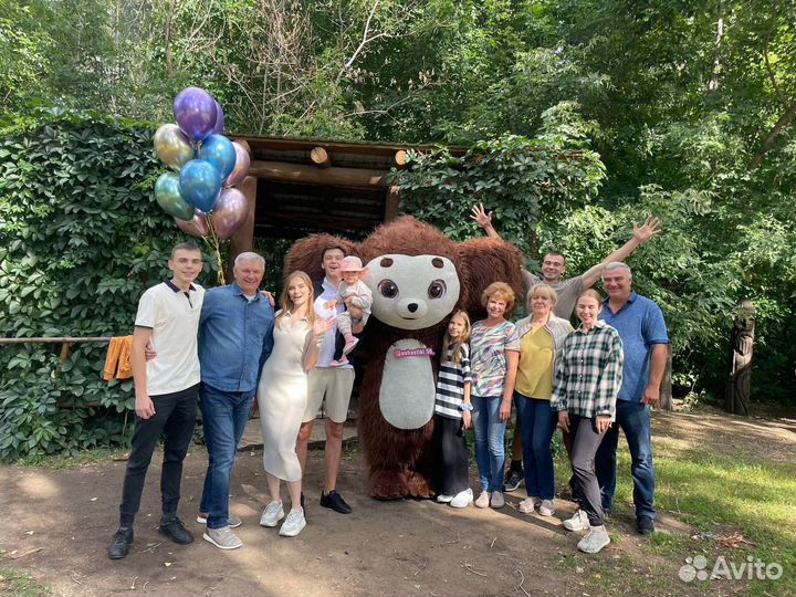 Поздравление Ушастика ростовая кукла