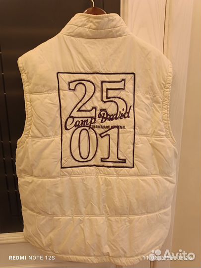 Жилетка мужская утепленная 54 56