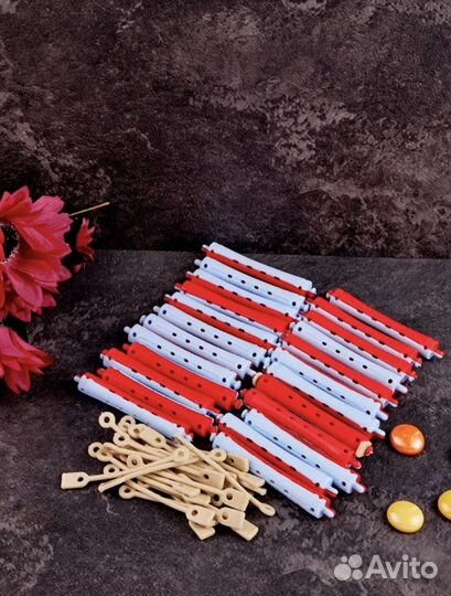 Бигуди коклюшки для волос 24 штуки новые