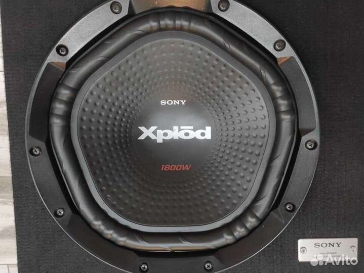 Сабвуфер Sony Xplod 1800w