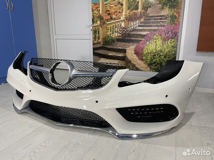 Передний бампер мерседес w207 C207 AMG рестайл