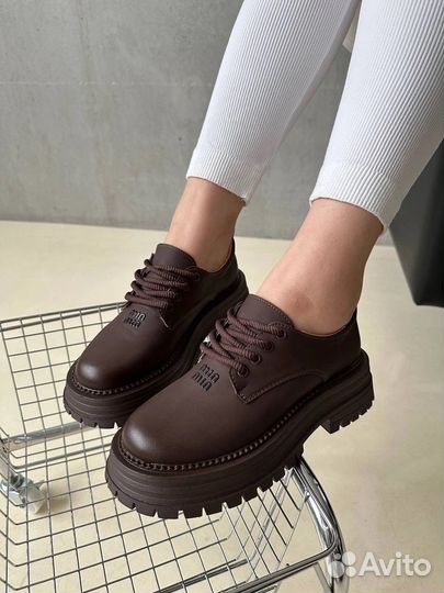 Лоферы женские 36-41 MIU MIU Весна/Лето