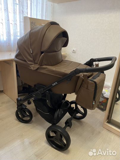 Коляска 2 в 1 bebetto luca pro