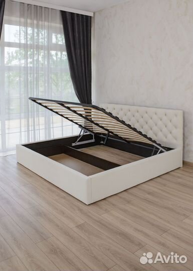 Кровать 200х200 с подъемным механизмом