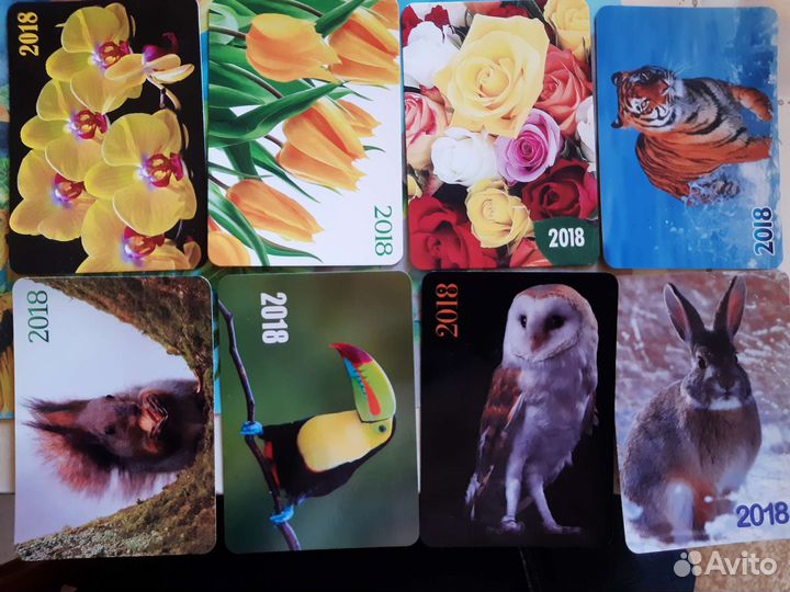 Календари карманные, отрывные