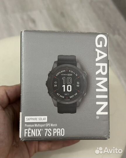 Garmin fenix 7s sapphire solar