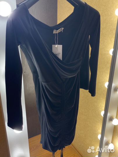 Черное платье мини ASOS