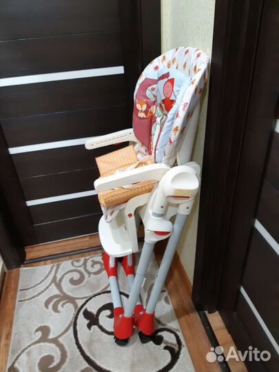 Стульчик для кормления chicco polly
