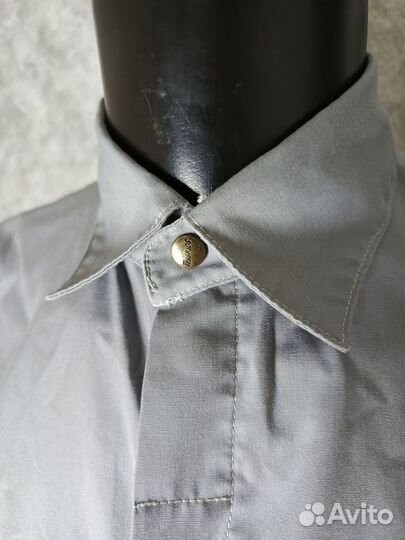 Брендовая рабочая рубашка с большими карман.50-52р