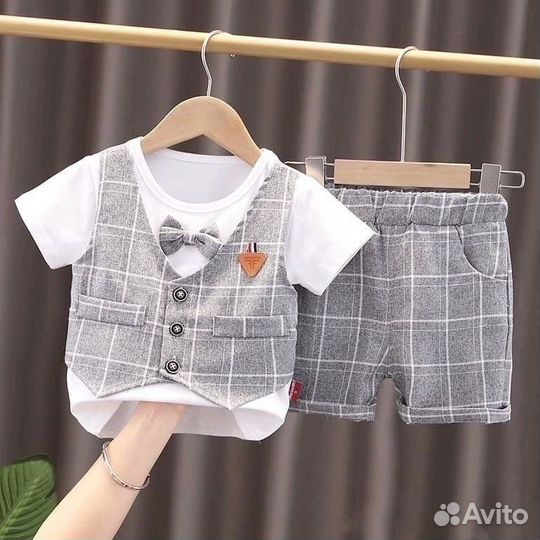 Детский классический костюм летний