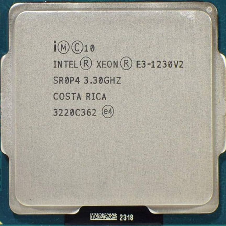 [SR0P4] Процессор Xeon E3-1230v2 Intel 3300mhz Sr0p4